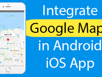 React Native Integrate Google Maps in Android iOS App Example Tutorial