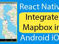 React Native Integrate Mapbox in Android iOS Example Tutorial